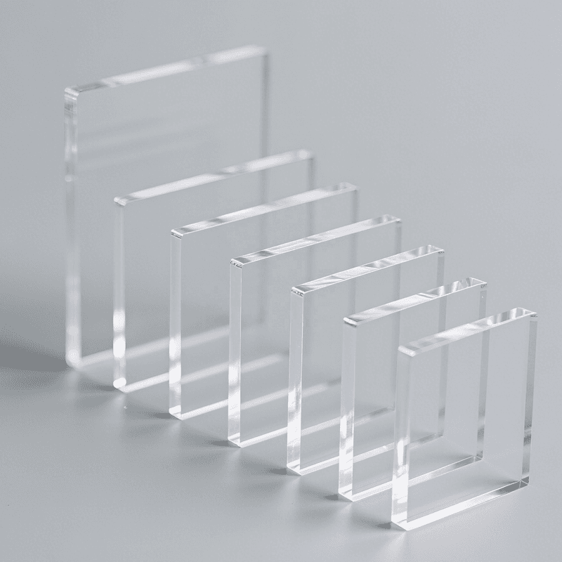 Acrylic menu cover material