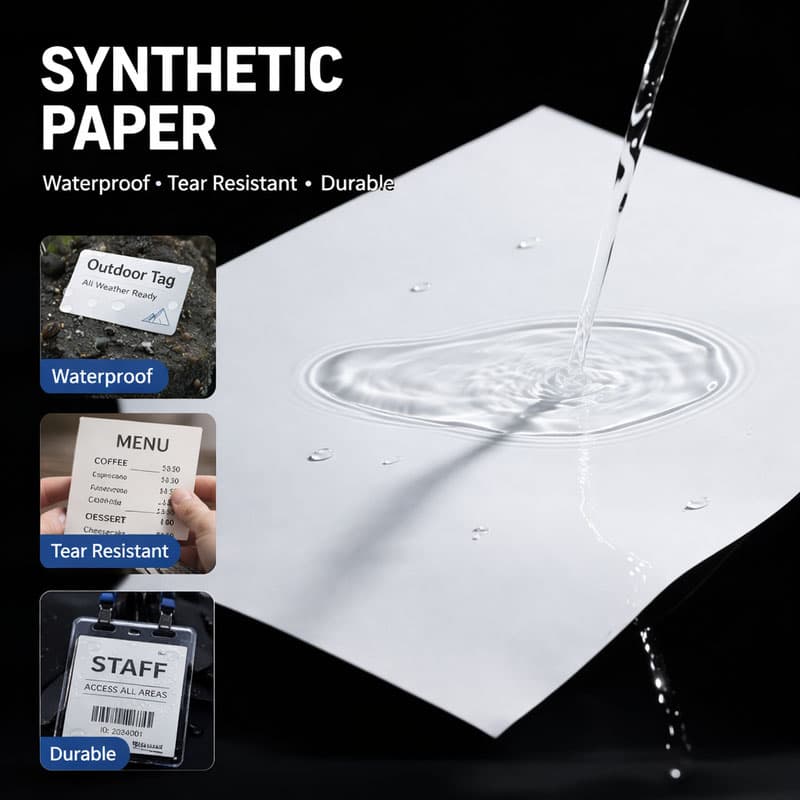 Waterproof Synthetic menu cover material