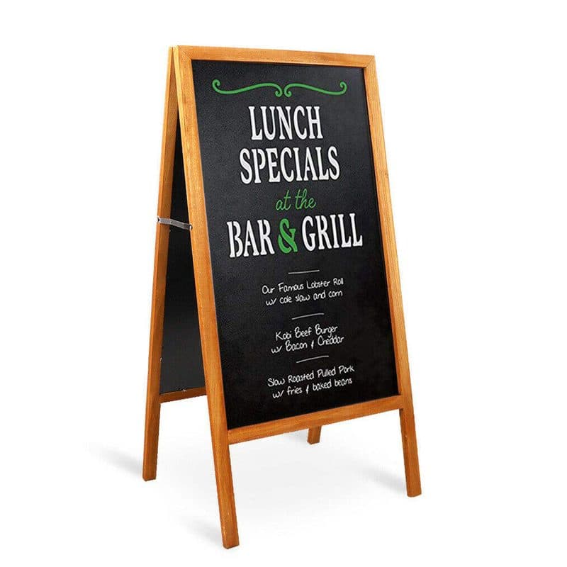 Large A Frame Chalkboard