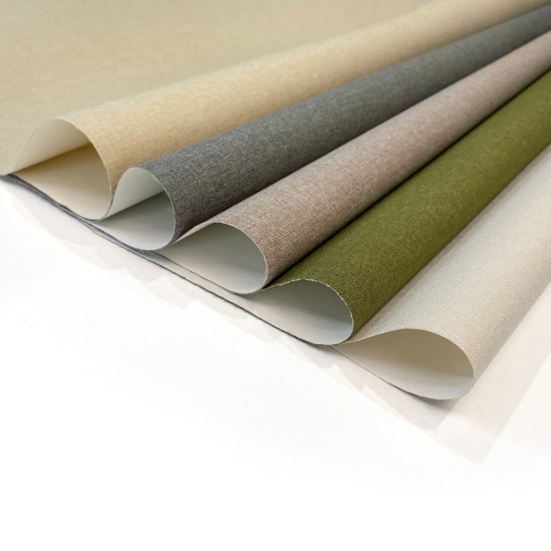 Linen & Fabric menu cover material
